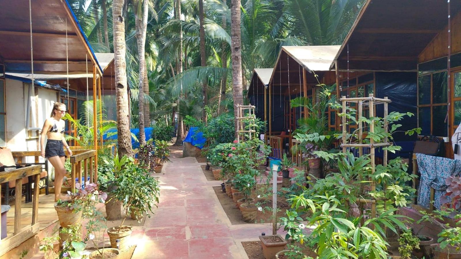 Csf Garden Huts Hotel Palolem Exterior photo